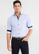 Tarocash Gallagher Slim Stretch Shirt Red XS