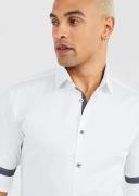 Tarocash Gallagher Slim Stretch Shirt White XL