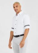 Tarocash Gallagher Slim Stretch Shirt White XL