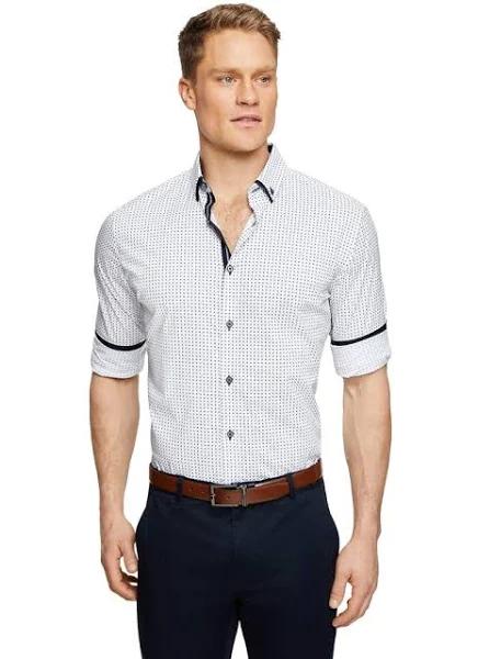 Tarocash Gallagher Slim Stretch Shirt White XL