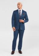 Tarocash Grant Slim Suit Jacket Mid Blue 32