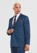 Tarocash Grant Slim Suit Jacket Mid Blue 32