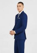Tarocash Heston Slim Stretch Suit Jacket Blue 42