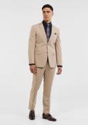 Tarocash Hugh Slim Suit Jacket Natural 50