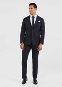 Tarocash Idaho Check Suit Jacket Charcoal 38