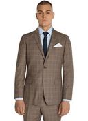Tarocash Idaho Check Suit Jacket Charcoal 44