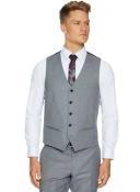 Tarocash Idaho Check Waistcoat Navy XL