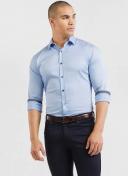 Tarocash Kelman Geo Print Shirt Sky XL
