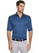 Tarocash Kelman Geo Print Shirt Sky XL