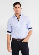 Tarocash Kelman Geo Print Shirt Sky XL