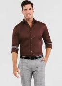Tarocash Kelman Geo Print Shirt Sky XL