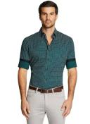 Tarocash Kelman Geo Print Shirt Sky XL
