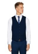 Tarocash Lachlan Stretch Waistcoat Navy M