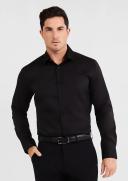 Tarocash Linton Stretch Non Iron Shirt Black XXXL