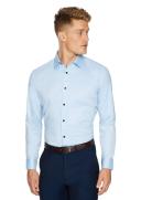 Tarocash Linton Stretch Non Iron Shirt Sky 4XL