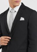 Tarocash Mod Slim Linen Suit Jacket Black 50