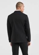 Tarocash Mod Slim Linen Suit Jacket Black 50