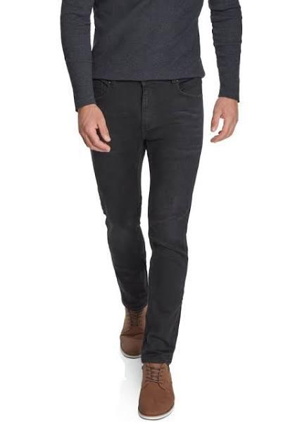 Tarocash Oregon Slim Stretch Jean Black Smoke 35