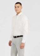 Tarocash Portland Slim Str Non Iron Shirt Ivory XS