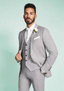 Tarocash Reggie Stretch Suit Jacket Silver 52