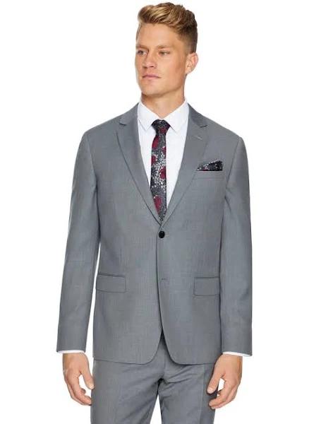Tarocash Reggie Stretch Suit Jacket Silver 52