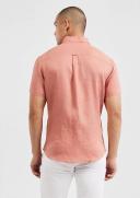 Tarocash Robbie Pure Linen Shirt Coral L