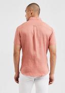 Tarocash Robbie Pure Linen Shirt Coral XXL