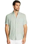 Tarocash Robbie Pure Linen Shirt Light Grey 5XL