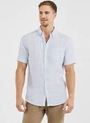 Tarocash Robbie Pure Linen Shirt Light Grey 5XL
