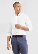 Tarocash Tiago Textured Shirt White XXL