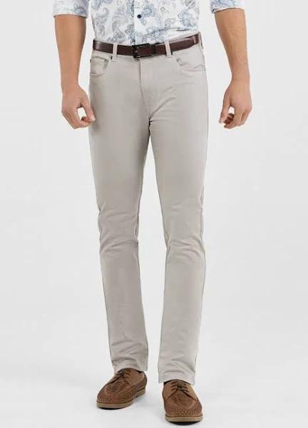 Tarocash Ultimate Slim Chino Light Grey 33