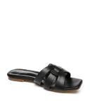 TARRAMARRA Leather Woven Flat Slides Women Jennifer Cream / 37
