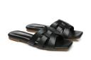 TARRAMARRA Leather Woven Flat Slides Women Jennifer Cream / 37