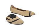 TARRAMARRA Women Ballerina Flats Tania, Beige Black / 35