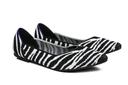 TARRAMARRA Women Ballerina Flats Tania, Zebra / 37