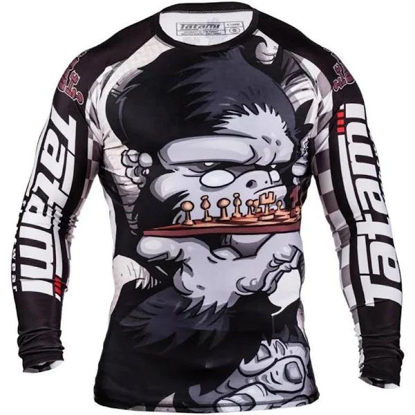 Tatami Chess Gorilla Rash Guard XL