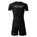Tatami Katakana Short Sleeve Rashguard Black / XX Large