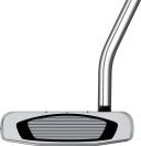 TaylorMade Golf Spider GT Rollback Silver/Black Single Bend Putter