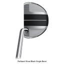 TaylorMade Golf Spider GT Rollback Silver/Black Single Bend Putter