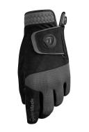 TaylorMade Rain Control Golf Gloves (Black/Gray), Medium
