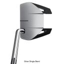 TaylorMade Spider GT Silver Single Bend Putter