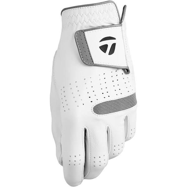 TaylorMade TP Flex 21 Left Golf Glove - White M Cadet