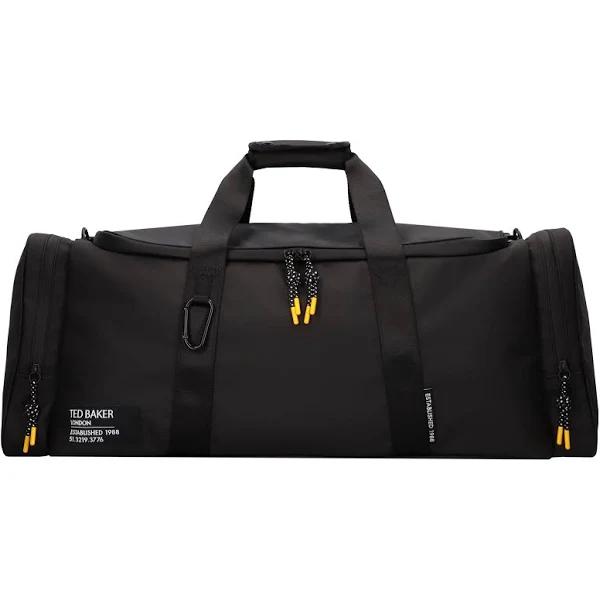 Ted Baker Hyke Rubberised Holdall Men's Duffle Bag - Black