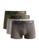 Ted Baker Men's 3 Pack Multi Trunks, Marceau