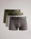 Ted Baker Men's 3 Pack Multi Trunks, Marceau