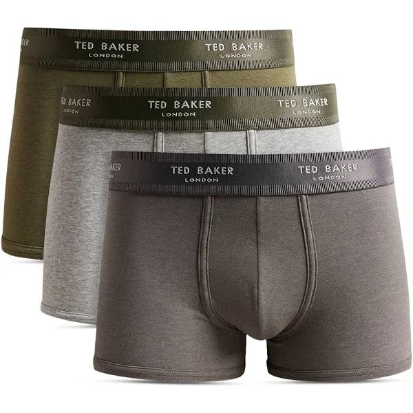 Ted Baker Men's 3 Pack Multi Trunks, Marceau