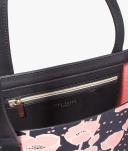 Ted Baker Women's Floral Printed Large Icon Bag in Black, Polecon