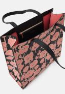 Ted Baker Women's Floral Printed Large Icon Bag in Black, Polecon