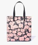 Ted Baker Women's Floral Printed Large Icon Bag in Black, Polecon
