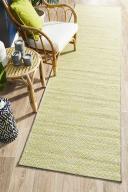 Terrace Green Runner Rug 400X80CM